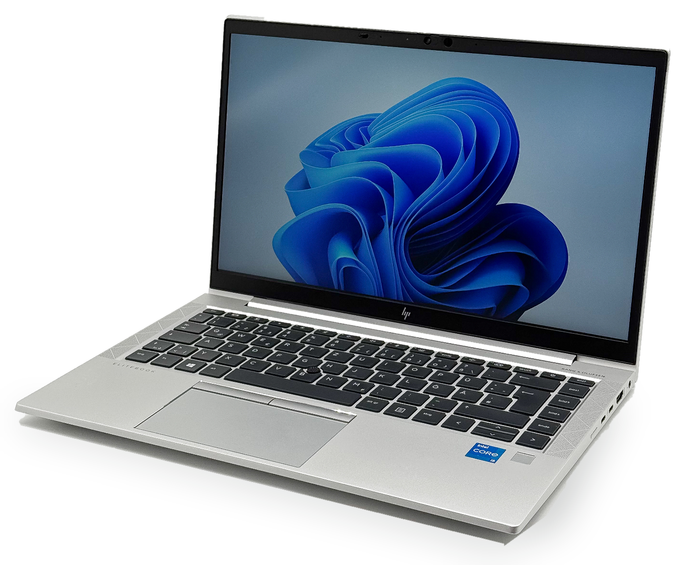Silbernes HP EliteBook Business-Notebook